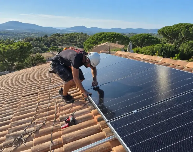 Installateur panneaux solaires Jujols — pose photovoltaïque sur toiture