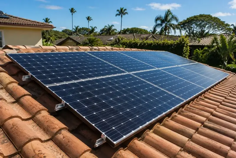 Installation de panneaux solaires à Jujols